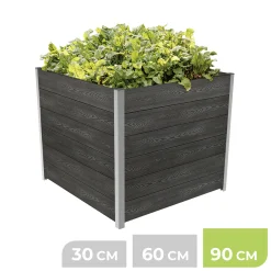 BioGreen ModulMaxx Hochbeet WPC 75 x 75 x 90 cm