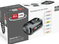 Bosch Akku Starter-Set 18 V 2,5 Ah Akku & Ladegerät