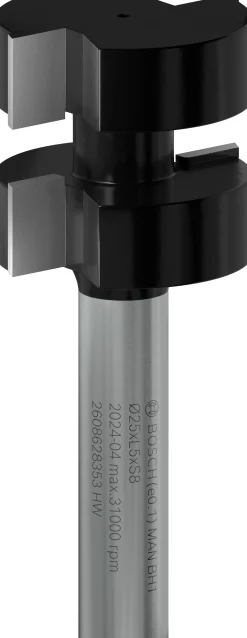 Bosch Federfräser 8 mm D1 25 mm L 5 mm G 58 mm