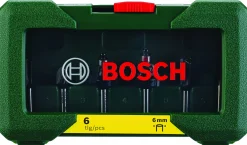 Bosch HM-Fräser-Set 6 mm Schaft 6-teilig