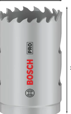 Bosch PRO Multi Material Lochsäge 35 mm mit Gewinde