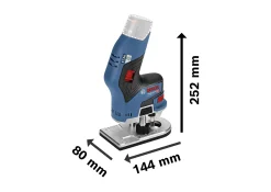 Bosch Professional Akku-Kantenfräse GKF 12V-8 Solo