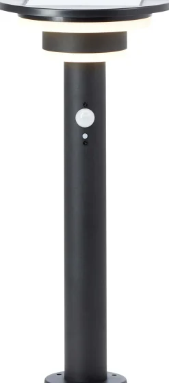 Brilliant LED Außen-Solarleuchte Garvina 3W warmweiß Solar Bewegungsmelder