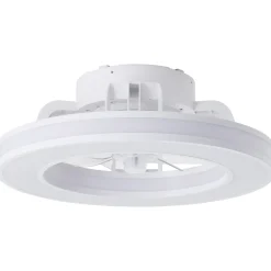 Brilliant LED Deckenleuchte mit Ventilator Mondello Ø 42 cm 26 W weiß