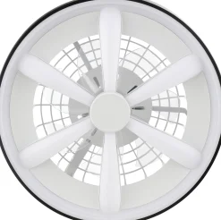 Brilliant LED Deckenleuchte mit Ventilator Gaiano Ø 48 cm 48 W schwarz