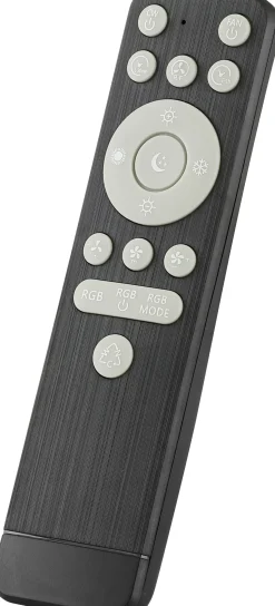 Brilliant LED Deckenleuchte mit Ventilator Gaiano Ø 48 cm 48 W schwarz