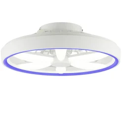 Brilliant LED Deckenleuchte mit Ventilator Gaiano Ø 48 cm 48 W weiß