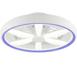 Brilliant LED Deckenleuchte mit Ventilator Gaiano Ø 48 cm 48 W weiß