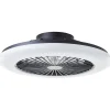 Brilliant LED Deckenleuchte mit Ventilator Salerno Ø 48,5 cm 40 W schwarz