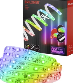 Brilloner LED-Stripe Pimp your Panel bunt RGB, 2,6 m, 3000K 1300 lm Erweiterungsset