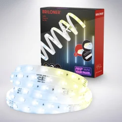 Briloner LED-Stripe Pimp your Panel Warmweiß bis Kaltweiß CCT, 2,6 m, 3000K 1300 lm Erweiterungsset