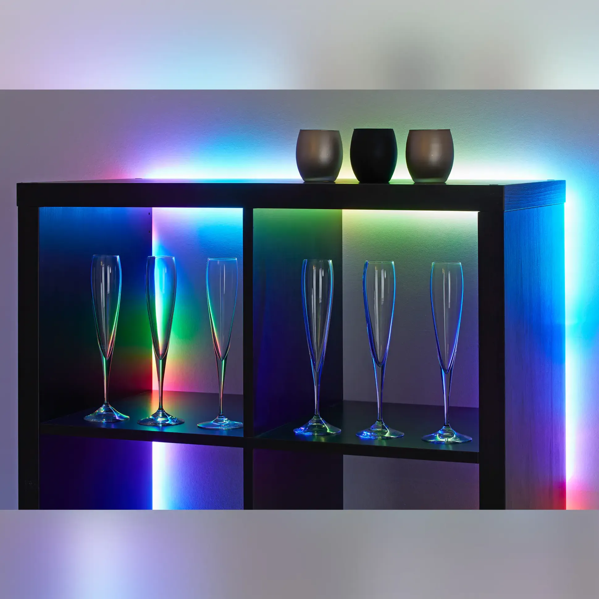 Briloner LED-Stripe RGB digital 5 m 150 x RGB mit Farbwechselfunktion