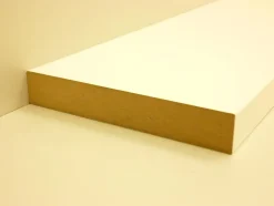 B.S. Bauprogramm Rechteckleiste 200 cm 20 x 120 mm weiß