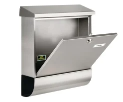 Burg Wächter Briefkasten Amrum 3867 mit Zeitungsbox 42 x 37.7 x 11.5 cm