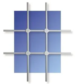 Burg Wächter Fenstergitter winProtec L 100 x 120 cm