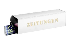 Burg Wächter Zeitungsbox 808 weiß 120 x 425 x 110 mm