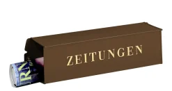Burg Wächter Zeitungsbox 808 kupfer 120 x 425 x 110 mm