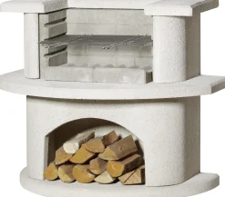Buschbeck Grillbar Venedig weiß, 93 x 110 x 65 cm