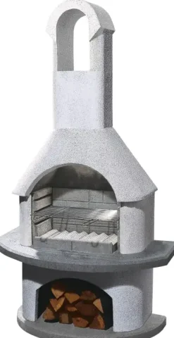 Buschbeck Grillkamin Valenzia anthrazit 203 x 110 x 65 cm