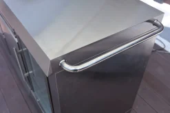 Buschbeck Outdoorküche Oxford inkl. 1 Seitenbrenner, Spüle und Kühlschrank