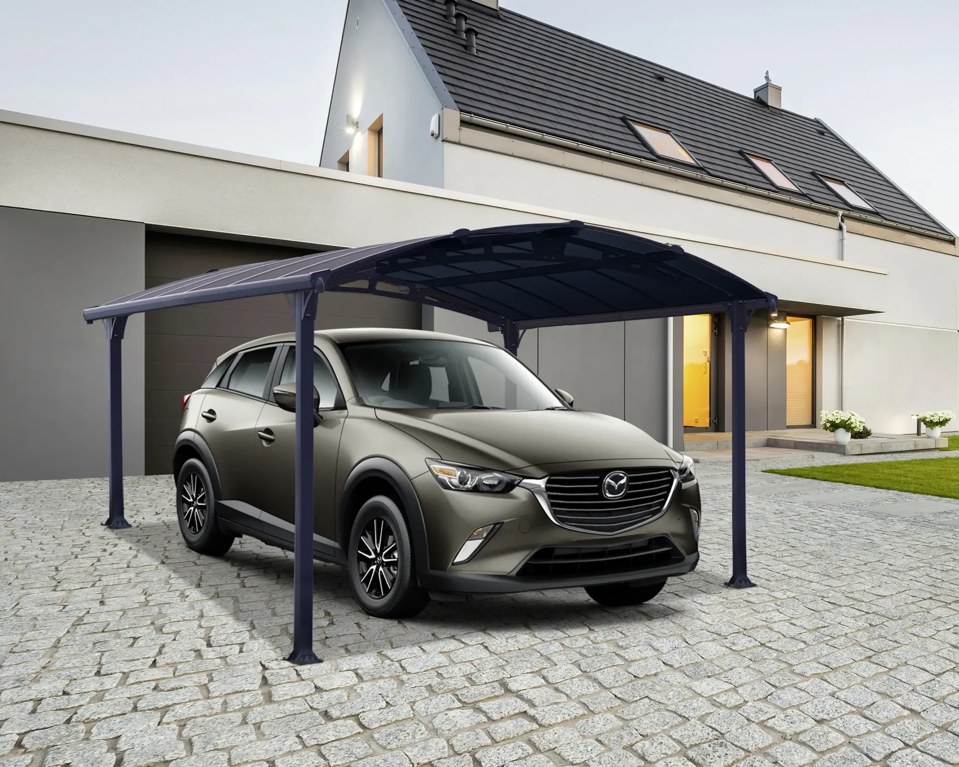 Canopia Carport Arcadia 4300 435 x 359 x 242 cm (L x B x H)