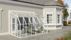 Canopia Gewächshaus Sun Room PVC weiß 384 x 257 cm
