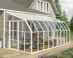Canopia Gewächshaus Sun Room PVC weiß 570 x 257 cm