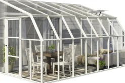 Canopia Gewächshaus Sun Room PVC weiß 446 x 257 cm