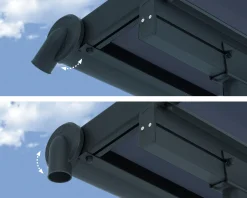 Canopia Terrassenüberdachung Capri 300 x 971 cm