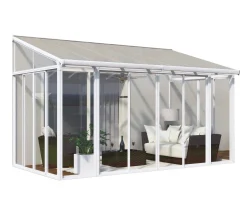 Canopia Wintergarten SanRemo 300 x 435 cm weiß
