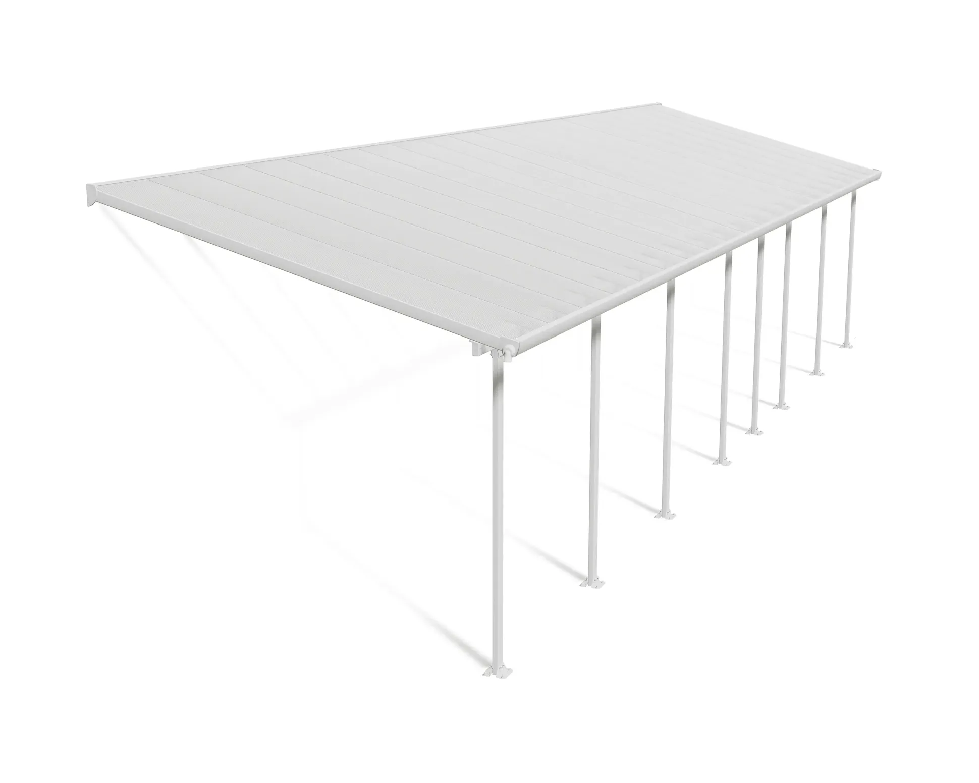 Canopia Terrassendach 1155 x 300 cm weiß