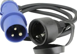 Caravan-CEE-Adapter 16A H07RN-F3G2,5 1,5m blau