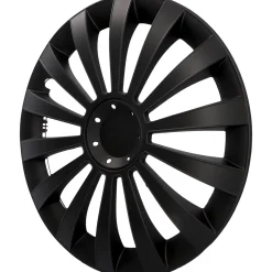 Cartrend Radzierblende Meridian 38 cm (15 Zoll) schwarz 4 stück