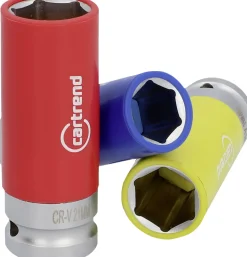 Cartrend Stecknüsse 17/19/21 mm