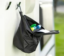 Cartrend Wäscheklammerbeutel mit Karabiner