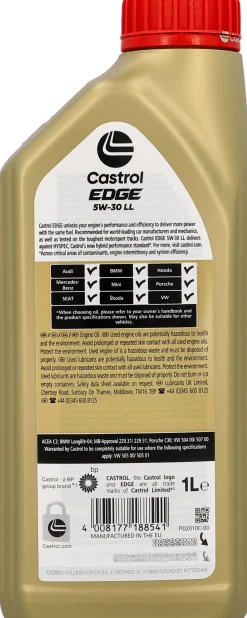 Castrol Motoröl Edge 5W-30 LL 1L