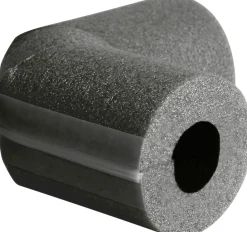 Climatube®Zip PE-Rohrisolierung Bogen grau; Zipverschluss; 22-15