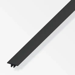coaxis®-Abdeckleiste 1 m, 16 mm PVC (Kunststoff) glatt schwarz
