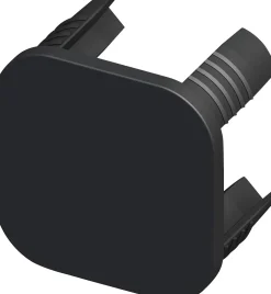 coaxis®-Abschlusskappe, flach 35.5 x 2.5 mm PVC (Kunststoff) glatt schwarz