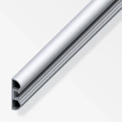 coaxis®-Profil, schmal 1.5 m, 35.5 x 11 mm Aluminium roh blank