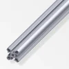 coaxis®-Säulen-Profil, schmal 0.34 m, 27.5 mm Aluminium roh blank