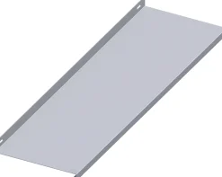 coaxis®-Tablar 800 mm 800 x 230 mm Aluminium roh blank