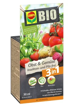Compo Bio Schutzmittel für Obst & Gemüse Insekten- und Pilzfrei 3in1 50 ml