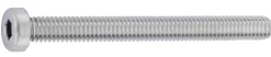Connex Gewindeschrauben M8 x 60 mm Sechskant Innen 5 mm - 2 Stück Edelstahl