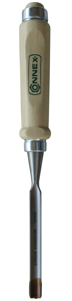 Connex Hohlbeitel 10 mm Chrom-Vanadium-Klinge