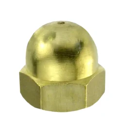 Connex Hutmuttern M10 Messing - 4 Stk.