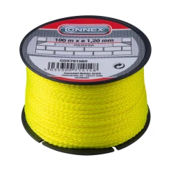 Connex Maurerschnur 100 m Ø 1,2 mm neon-gelb