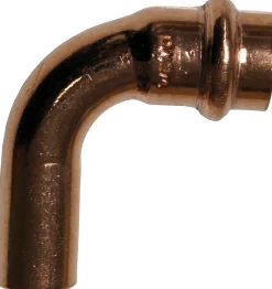 Cornat Press-Bogen 90° Kupfer, ø 15 mm, 10 Stück
