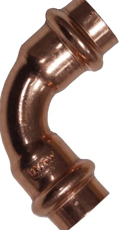 Cornat Press-Bogen 90° Kupfer, ø 22 mm, 10 Stück