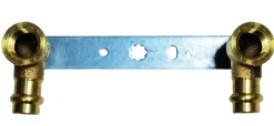 Cornat Press-Montageeinheit Rotguss, ø 15 mm, 1/2" IG, 150 mm